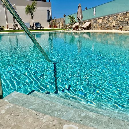 Modern Family Apartment Ewa With Pool, Dining Area On Crete Coast Stavromenos Dış mekan fotoğraf